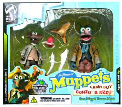 Muppets: Cabin Boy Gonzo & Rizzo action figures (Palisades/2005)