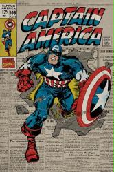 Captain America poster: Marvel Comics Issue #109 cover (24'' X 36'')