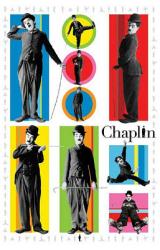 Charlie Chaplin poster: Poses (24'' X 36'' poster)
