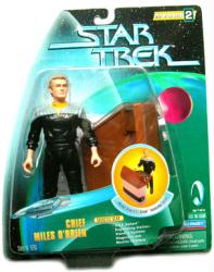 Star Trek Warp Factor 2: Chief Miles O'Brien action figure (Playmates)