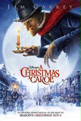 A Christmas Carol movie poster (2009) Advance
