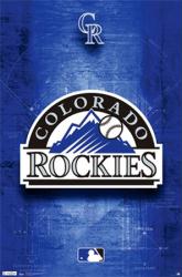 Colorado Rockies logo poster (MLB) 22 1/2'' X 34''