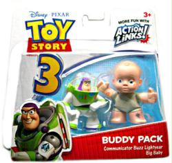 Toy Story 3: Communicator Buzz Lightyear & Big Baby figure Buddy Pack