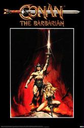 Conan the Barbarian poster [Arnold Schwarzenegger & Sandahl Bergman]