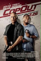 Cop Out movie poster [Bruce Willis & Tracy Morgan] a Kevin Smith film