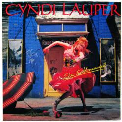 Cyndi Lauper: She's So Unusual vintage LP/Album poster flat