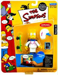 The Simpsons Series 8: Daredevil Bart action figure (Playmates/2002)