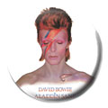 David Bowie pinback: Aladdin Sane (1'' Button)