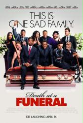 Death at a Funeral movie poster [Dinklage/Chris Rock/Zoe Saldana] 2010