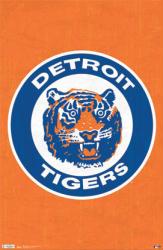 Detroit Tigers poster: Retro Logo (MLB) [22 1/2'' X 34'') New