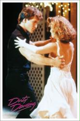 Dirty Dancing movie poster [Patrick Swayze/Jennifer Grey] Johnny/Baby