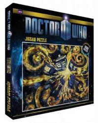 Doctor Who 1000 piece jigsaw puzzle [Exploding Tardis] 27'' X 20''
