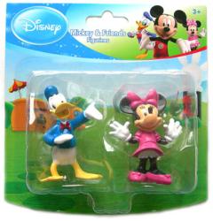 Mickey & Friends [Disney] Donald Duck & Minnie Mouse figurines