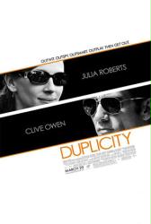 Duplicity movie poster [Julia Roberts & Clive Owen]