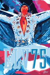 Elvis Presley poster: 75 (24'' X 36'' poster) New