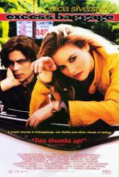 Excess Baggage movie poster [Alicia Silverstone/Benicio Del Toro] NM