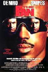 The Fan movie poster [Robert DeNiro & Wesley Snipes] 2-sided poster