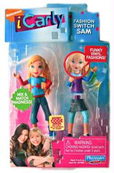 iCarly: Fashion Switch Sam figure (Playmates/2009) Nickelodeon