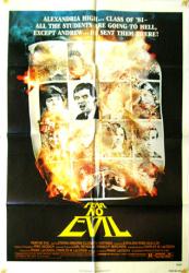 Fear No Evil movie poster [1981 devil movie] original one-sheet