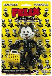 Felix the Cat bendable poseable figure (NJ Croce Co.) New