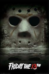 Friday the 13th movie poster [Jason's mask] 1980