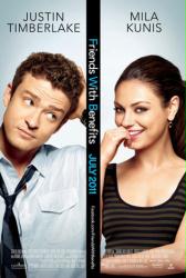 Friends With Benefits movie poster [Justin Timberlake & Mila Kunis]