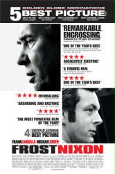 Frost/Nixon movie poster [Frank Langella/Michael Sheen] Awards version