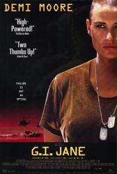 G.I. Jane movie poster [Demi Moore] a Ridley Scott film