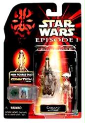 Star Wars Episode 1: Gasgano figure with Pit Droid (Hasbro/1998)