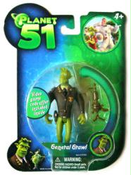 Planet 51: General Grawl action figure (Jazwares/2009)