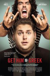 Get Him to the Greek movie poster [Jonah Hill & Russell Brand]
