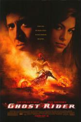 Ghost Rider movie poster [Nicolas Cage & Eva Mendes]