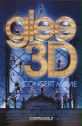 Glee 3D: The Concert Movie movie poster (2011) one-sheet
