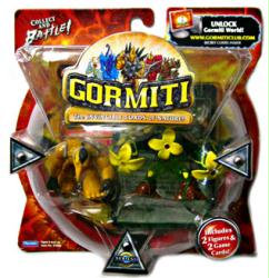 Gormiti: Gravitus the Strong & Florus the Poisoner figures (Playmates)