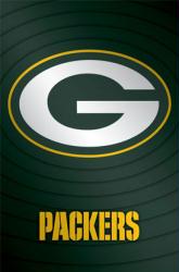 Green Bay Packers logo poster (NFL) 22 1/2'' X 34'' poster