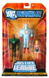 DC Universe [JLU] Green Lantern/Captain Atom/Supergirl figures/Mattel