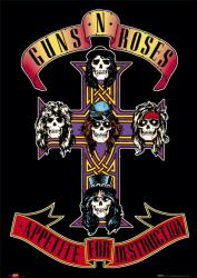 Guns N' Roses poster: Appetite For Destruction (24'' X 36'')