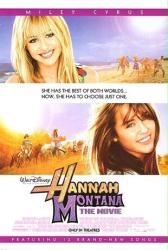 Hannah Montana: The Movie movie poster [Miley Cyrus] Disney