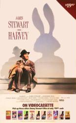 Harvey movie poster [James Stewart] video poster