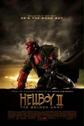 Hellboy II: The Golden Army poster [Ron Perlman] Guillermo del Toro
