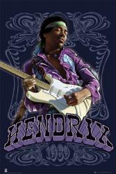 Jimi Hendrix poster: Hendrix 1969 (24'' X 36'')