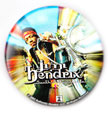 Jimi Hendrix magnet: South Saturn Delta (1 1/4'' Button Magnet)