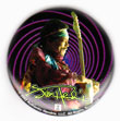 Jimi Hendrix magnet: Swirl (1 1/4'' Button Magnet)