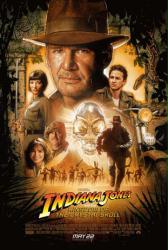 Indiana Jones and the Kingdom of Crystal Skull one-sheet movie poster
