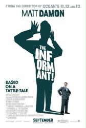 The Informant! movie poster [Matt Damon] a Steven Soderbergh film