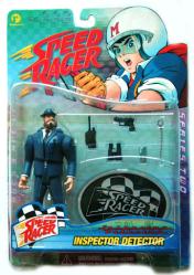 Speed Racer: Inspector Detector action figure (Resaurus/1999) New