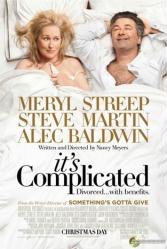 It's Complicated movie poster [Meryl Streep & Alec Baldwin]