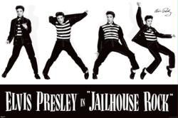 Jailhouse Rock movie poster [Elvis Presley] 36'' X 24'' poster
