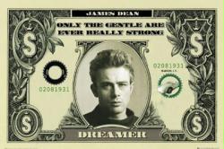 James Dean poster: Dreamer Dollar (36'' X 24'') New