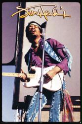 Jimi Hendrix poster: Rock (24'' X 36'' poster) New